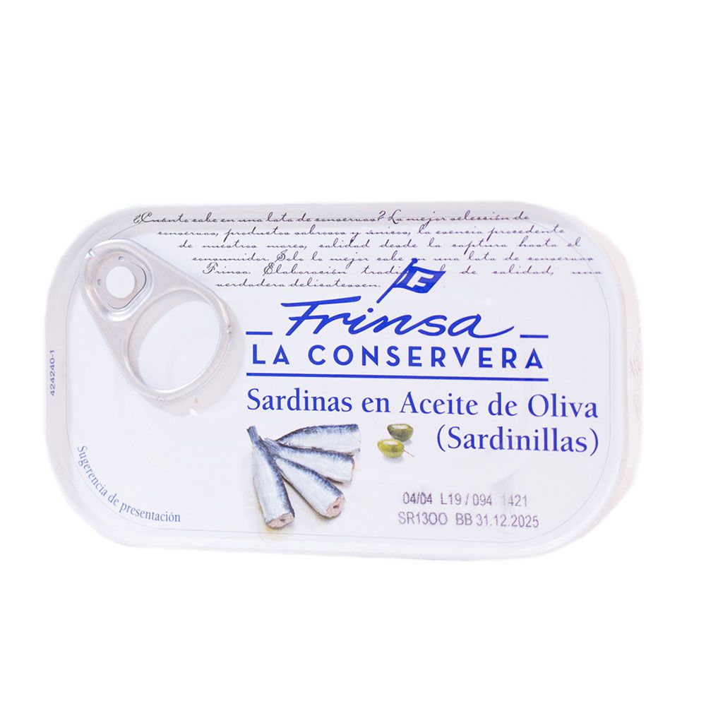 SARDINILLAS EN ACEITE DE OLIVA