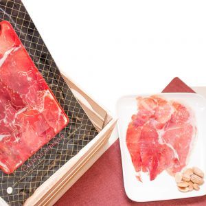 JAMÓN IBÉRICO DE CEBO SOBRE 100Gr.