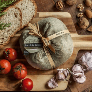 QUESO CURADO DE BÚFALA SIN LACTOSA "SARRÓ DE BÚFALA"