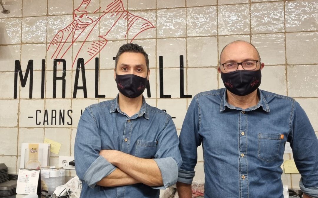 Tercer aniversario carnicería Miraltall en Xàbia Port